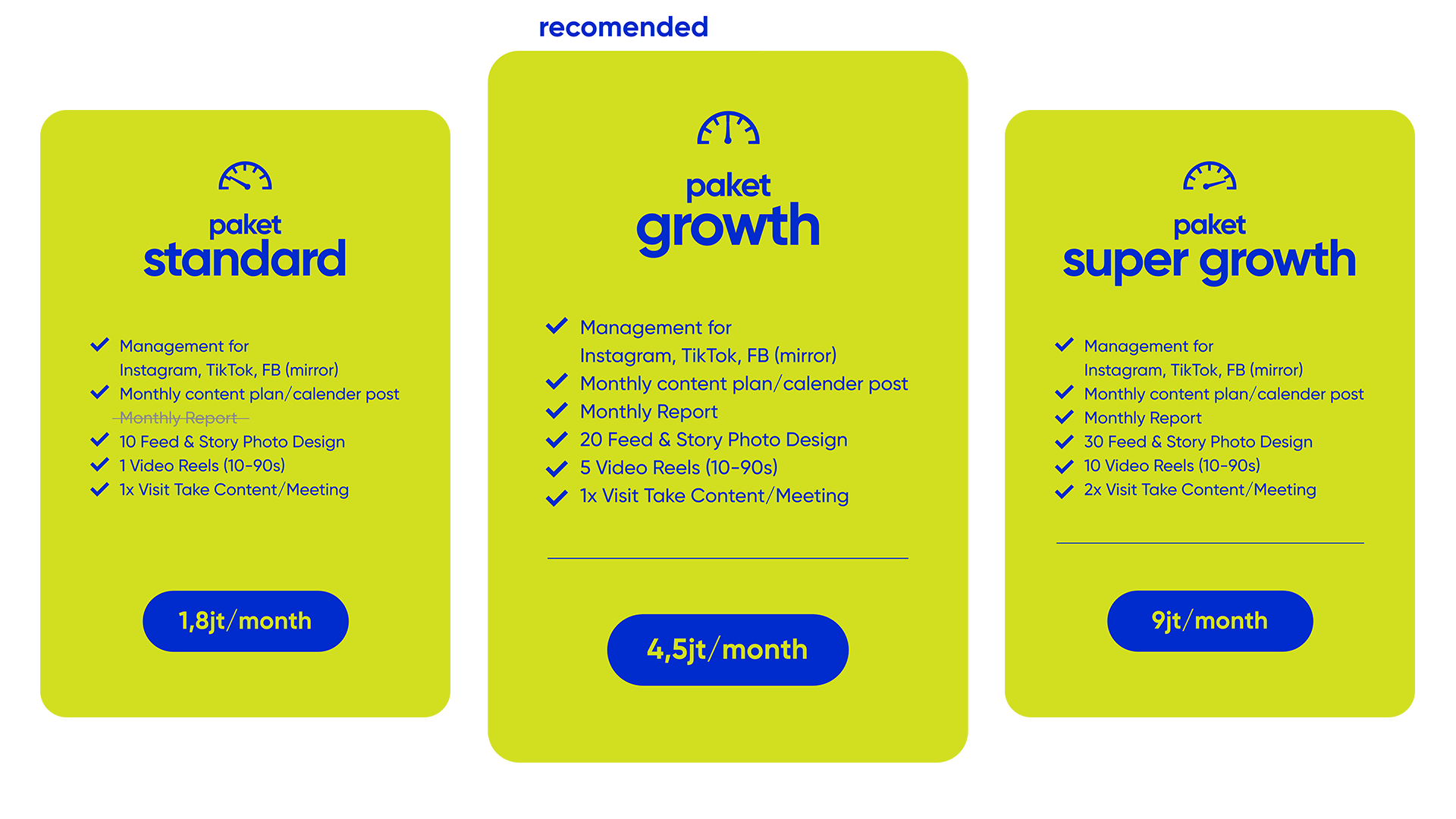 main packages